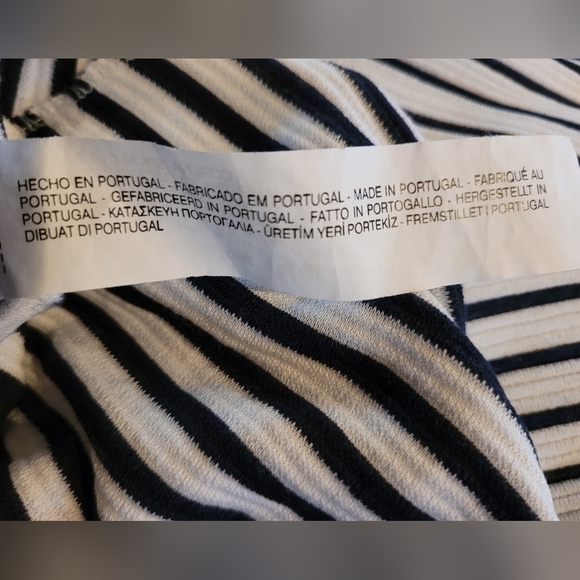 ZARA Bodycon V Neck Front and Back Asymetical A-Line Midi Dress, Size Medium - Picture 11 of 16